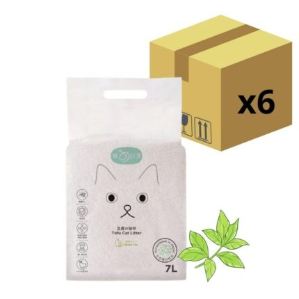 Cat Daily 貓之日常 - 豆腐貓砂 (綠茶味7L X6包)