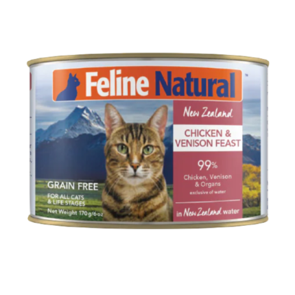 K9 Natural - 雞肉及鹿肉貓罐頭 (主食罐)170g