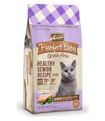 Merrick  無穀物天然貓糧系列 –老貓雞肉配方