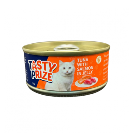 Tasty Prize滋味賞[啫喱貓罐] - 吞拿魚+三文魚70g